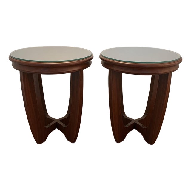 Bernhardt Paris Line Lamp Tables For Sale