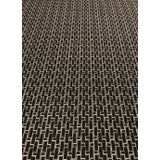 Holland + Sherry Django - Modern Obsidian 100% Wool Black and White Multipurpose Fabric - 3 Yards For Sale