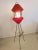 Mid-Century Italian Tripod Floor Lamp with Newspaper Stand, 1950s For Sale - Image 4 of 8