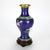 1930s Antique Chinese Cloisonne Enameled Floral Vase With Peony & Wood Base C1930 For Sale - Image 5 of 8