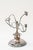 Jugendstil Silvered Brass Candleholder for 3 Candles, Vienna, Austria, 1908 For Sale - Image 4 of 15