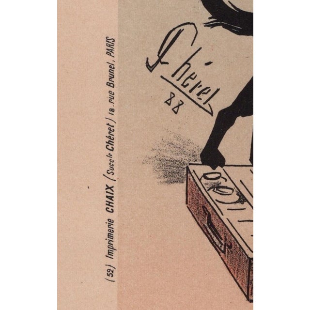 J. Chéret, Exposition de A. Willette from Les Maîtres de L'Affiche, 1897, Original Lithograph For Sale - Image 7 of 13