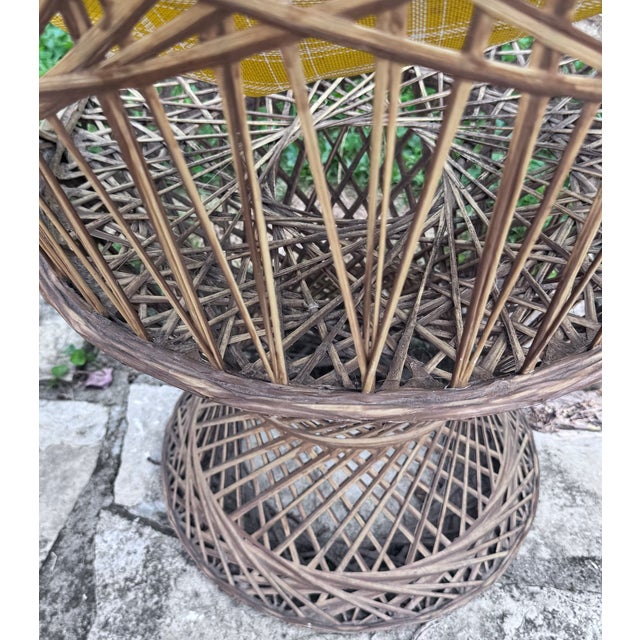 Vintage Russell Woodard Spun Fiberglass Patio Chairs, a Pair, Attributed For Sale - Image 9 of 14