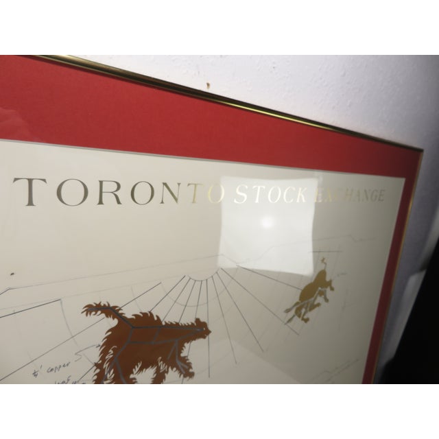 1983 General Idea ~ Toronto Stock Exchange Study for Ursa Major ~ Rare Art Print For Sale - Image 11 of 18