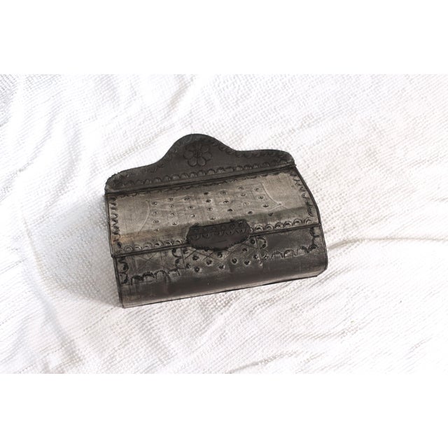 1970s Punched Tin Mailbox For Sale - Image 5 of 13