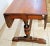 Wood 19th Century Antique English Solid Tiger Oak Drop Side Leaf Pub Table Kitchen Game Seats Six For Sale - Image 7 of 10