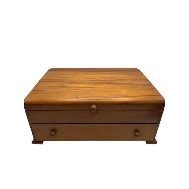 Silverplate Silverware Set 82 Pc Oneida Simeon L & George H Rogers Countess II Pattern 1936 W/ Wooden Chest For Sale In Richmond - Image 6 of 6