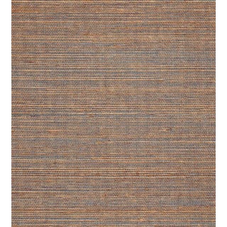 The House of Scalamandre Organic Dual Tone Sisal Wallcovering, Chestnut For Sale