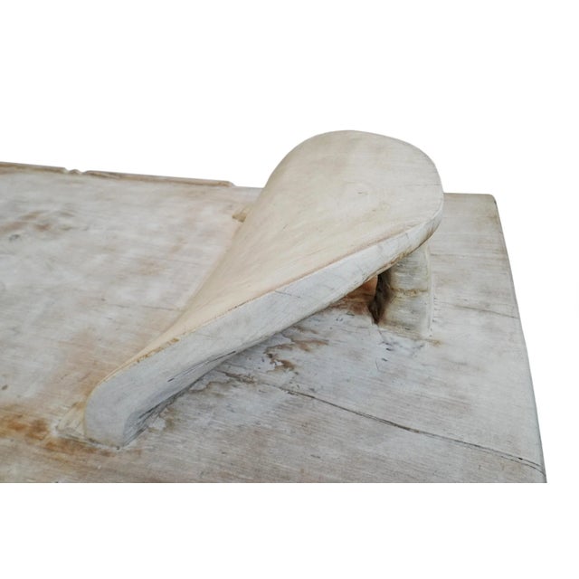 Old Senufo Wood Bed Table For Sale - Image 9 of 13