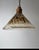 Rustic Cone-Shaped Hanging Lamp in Murano Glass and Oak, 1970s For Sale - Image 3 of 18