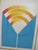 Masaaki Noda (Japanese/American, 1949), "Accordance-13" signed Artist Proof screen print. Vibrant framed minimalist screen...