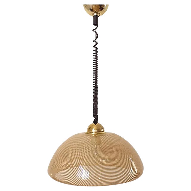 Italian Space Age Pendant Lamp, 1970s For Sale