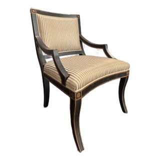 Nancy Corzine Directoire Arm Chair For Sale