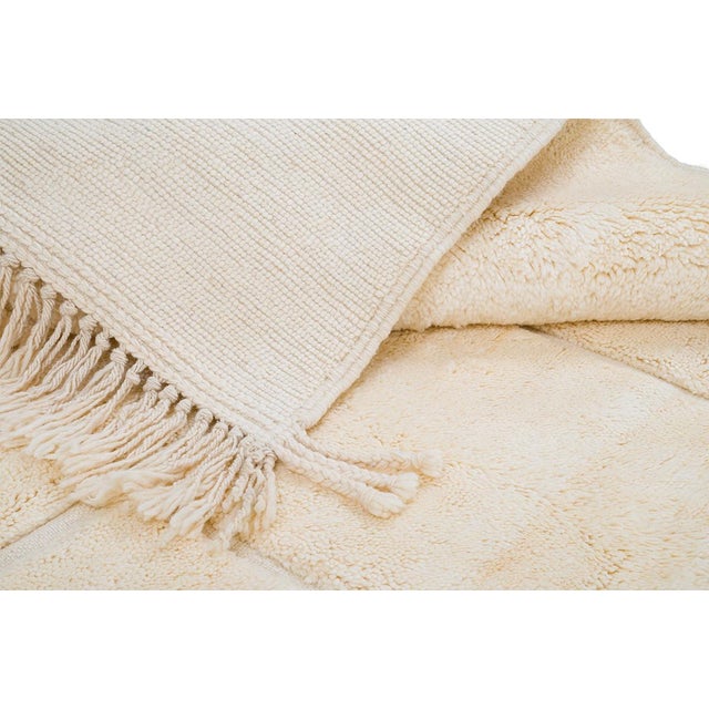 Hand-Knotted Wool Rug by Azele Studio For Sale - Image 6 of 11