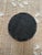 Rustic European Antique Primitive Wooden Forged Iron Rice Berry Bucket Orange For Sale - Image 3 of 9