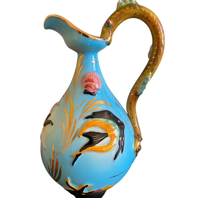 Cerdazur Monaco Small Soliflore Vase Ewer Pitcher 1960 For Sale - Image 10 of 10