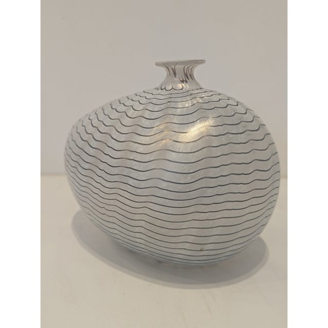 Kosta Boda Kosta Boda Spirit Art Glass Vase by Bertil Vallien For Sale - Image 4 of 7