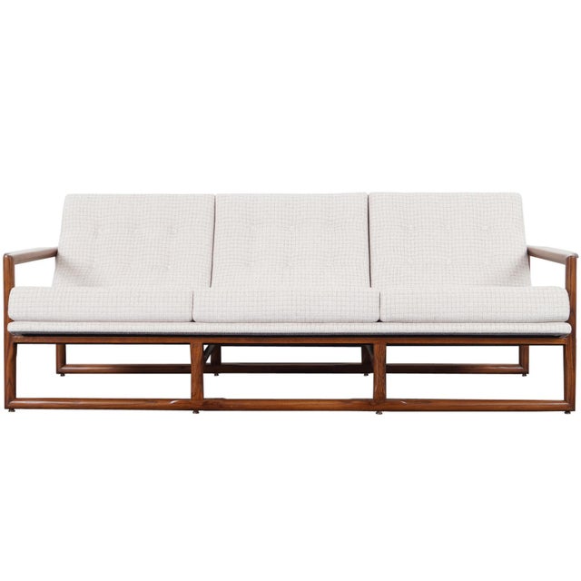 Mid Century "Cube" Sofa by Milo Baughman For Sale - Image 9 of 9