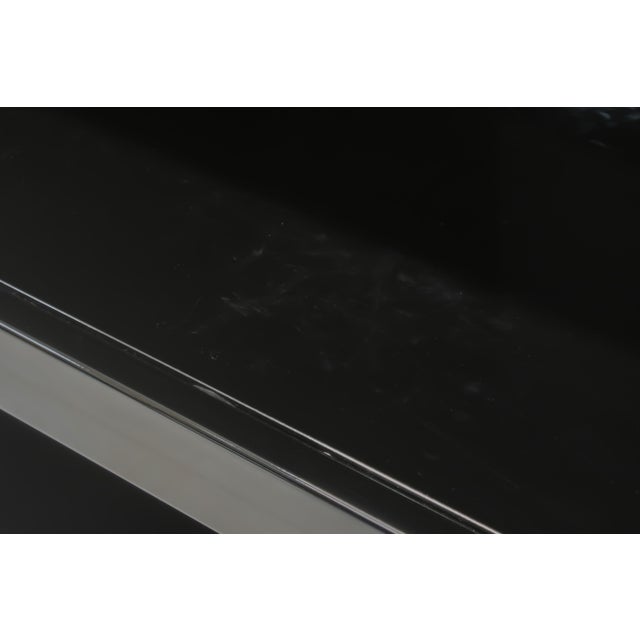 High Gloss Wall Cabinet with Bar by Guy Lefevre for Maison Jansen, 1970s, Set of 3 For Sale - Image 12 of 18