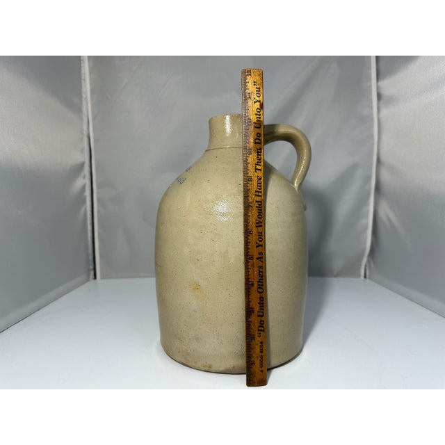 Antique John Lyons Stoneware Whiskey Jug - Boston, Mass For Sale - Image 9 of 10