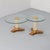 Postmodern Art Deco Style Tables attributed to Thörmer, 1980s, Set of 2 For Sale - Image 3 of 12