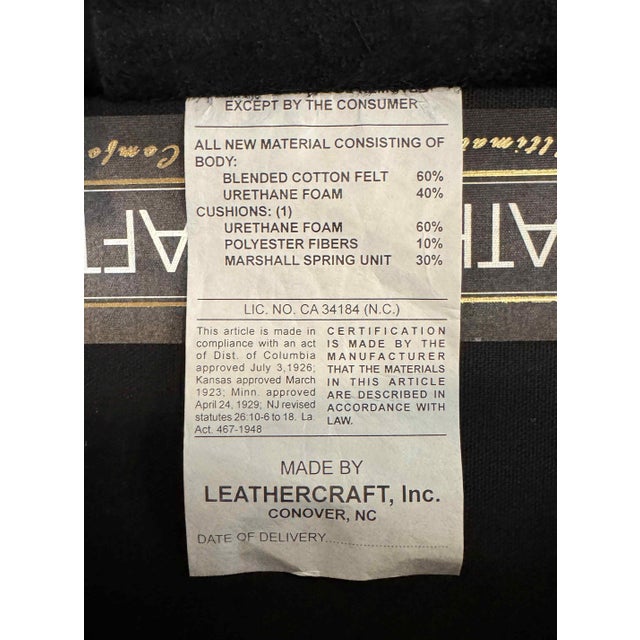 LeatherCraft 2 or 3 Seat Reclining Sofa / Loveseat / Theater Seating For Sale - Image 17 of 17