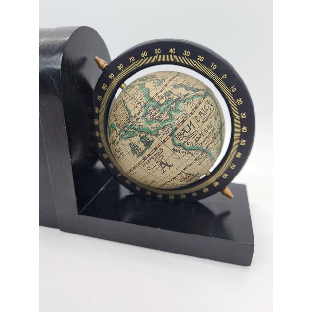 Bookends with Armillary Globes, 1970s, Set of 2 For Sale - Image 4 of 12