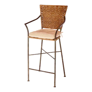 Mid 20th Century Arthur Umanoff-Style Bar Stool