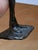 Vintage Mid Century Giacometti Style Bronze Sculpture Musician For Sale In Boston - Image 6 of 7