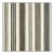 Sample - Schumacher Montauban Stripe Fabric in Nickel/Greige For Sale