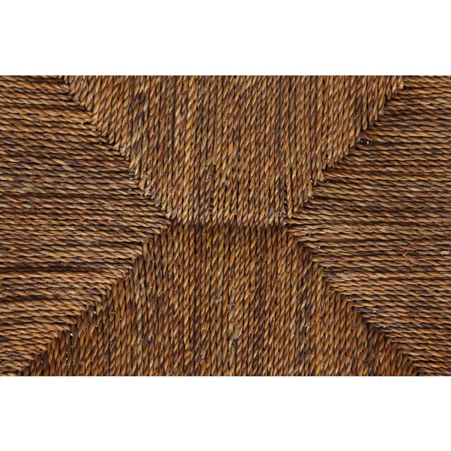 Rush Seat Bamboo Dining Chairs, Set of 10 For Sale - Image 9 of 11