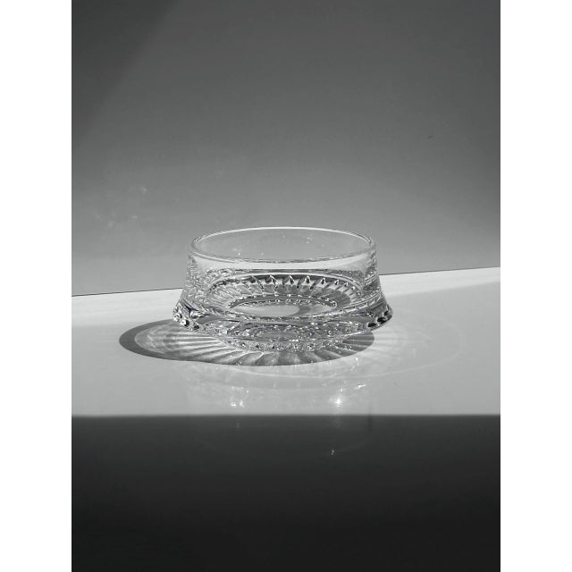Small Crystal Glass Bowl, 1960s, in Flawless conditions. Designed 1960 to 1969