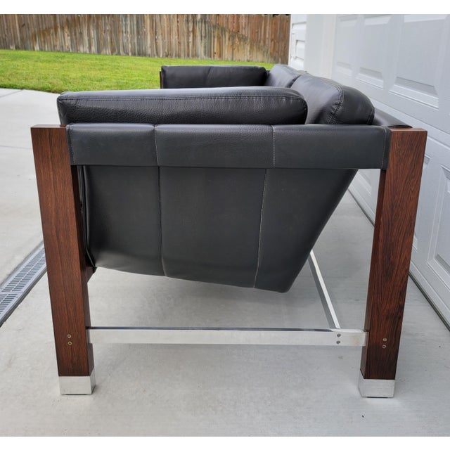 Mid-Century Modern 1970s Mid Century Sofa Loveseat by Founders For Sale - Image 3 of 18