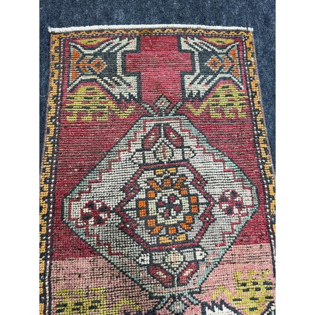 Turkish Yastik Rug 1'9" x 3' For Sale - Image 4 of 5