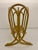 1970s Vintage Mid-Century Modern Bentwood Rattan and Bamboo Magazine Rack. For Sale - Image 5 of 12