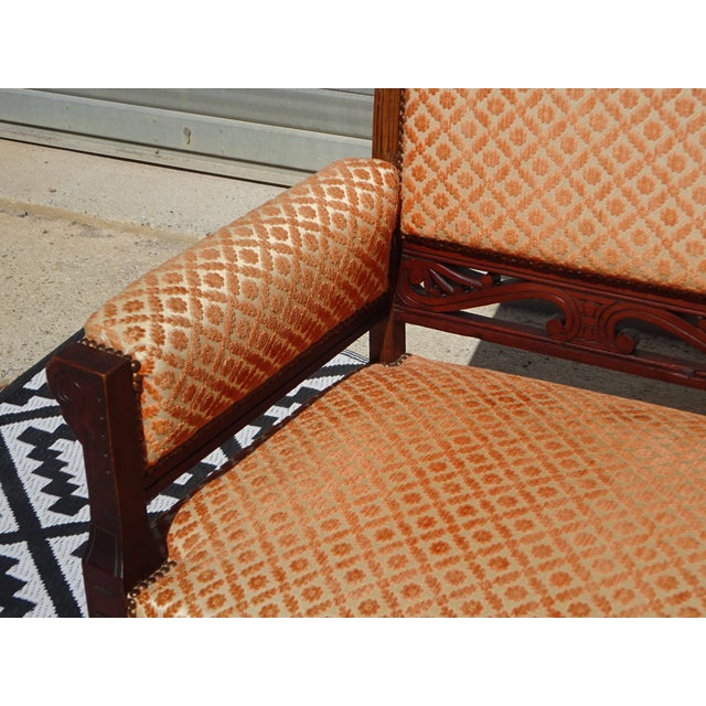 Louis XV Two-Seater Bench, 1950s For Sale - Image 11 of 18