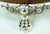 Brown Late 19th Century English Oak and Silver Salad Set For Sale - Image 8 of 12