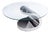 Modern Greg Sheres Style Stainless Steel Round Cocktail Table For Sale