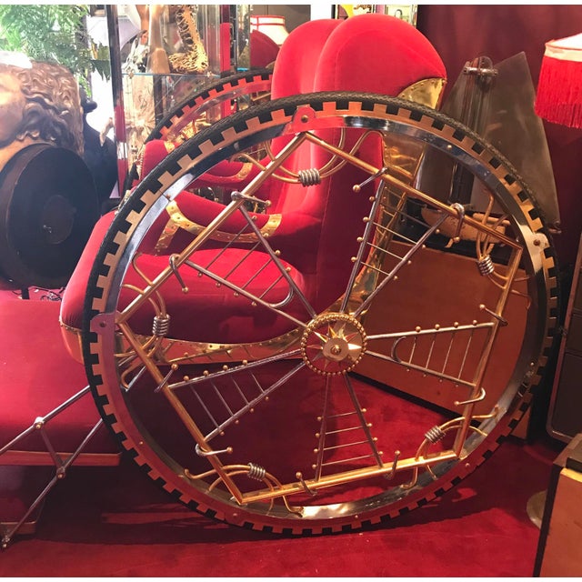 Modern Mattia Bonetti Red Chair Oversized Throne For Sale - Image 11 of 13