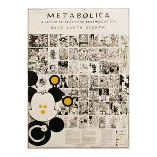 2000 Austrian Exhibition Poster, Metabolics by Thomas Feuerstein For Sale