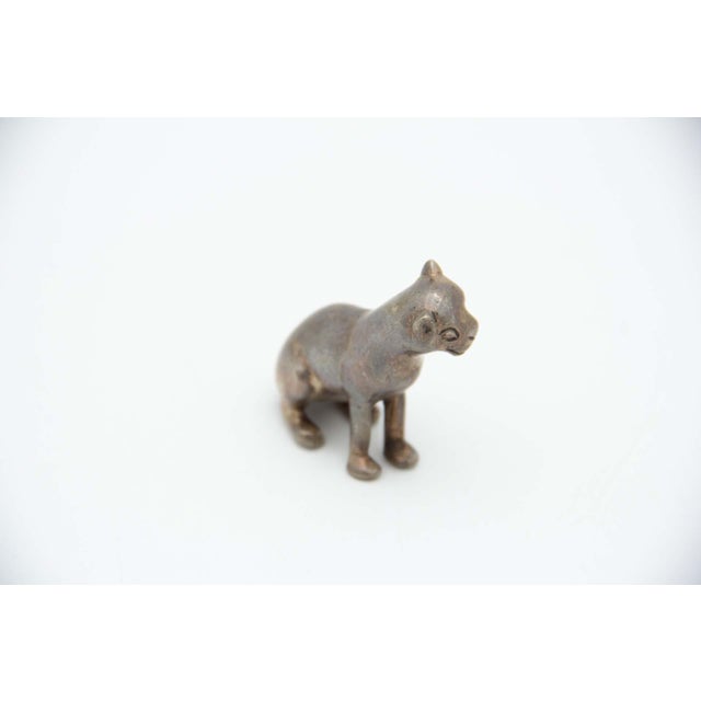 Silver Puma Miniature, in Very Good conditions. Designed from 2000 This piece has an attribution mark, I am sure that it...