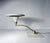 Mid Century Flying Saucer Sight Light Desk Lamp in White by MG Wheeler For Sale