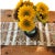 Mexican Vintage Bohemian Woven Table Runner Earth Tones Fringed Southwestern Western For Sale - Image 3 of 9