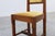 Vintage Art Deco Belgian Oak Side Chair with Yellow Upholstery, 1920s For Sale - Image 3 of 15