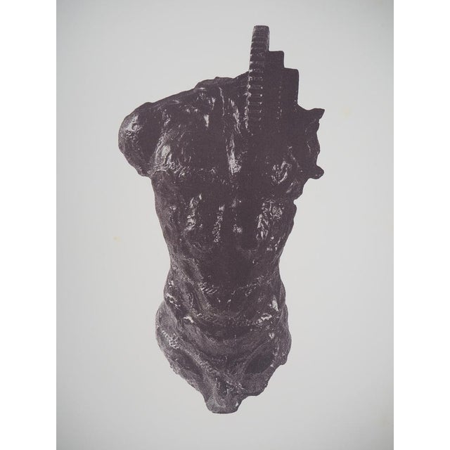 Carlos Vazquez Mata, Homage to Sculpture, Original Photogravure For Sale - Image 8 of 8