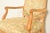 John Stuart French Provincial Louis XV Carved Oak Armchairs | Pair For Sale - Image 9 of 15