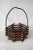 Vintage Adirondack twig basket could be used as a cachepot for a plant. This is a pre-owned item so please see all...