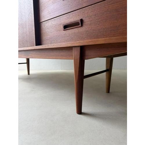 Wood Mid-Century Teak Sideboard, 1960s For Sale - Image 7 of 15