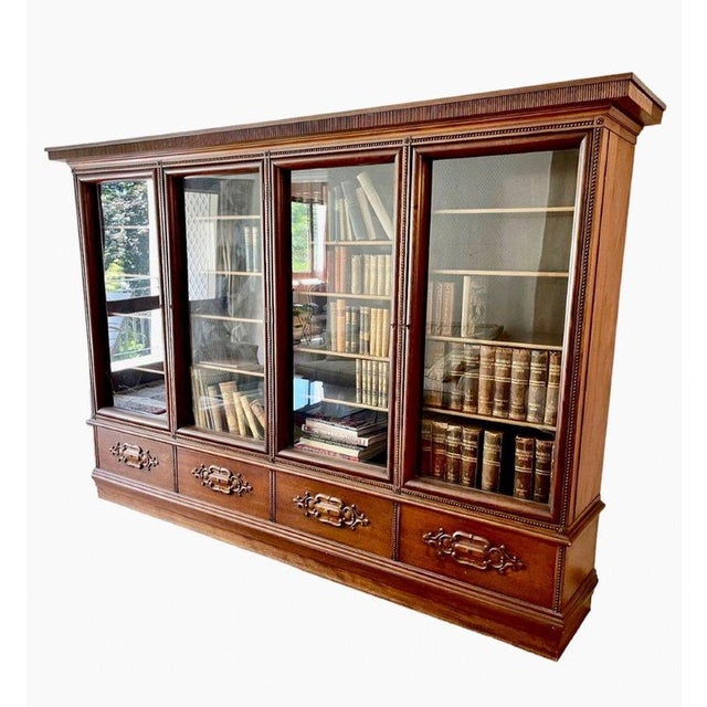 Period: 20th century Style: Other Style Condition: Good condition Material: Mahogany Length: 2m83Height: 1m92 Mahogany...