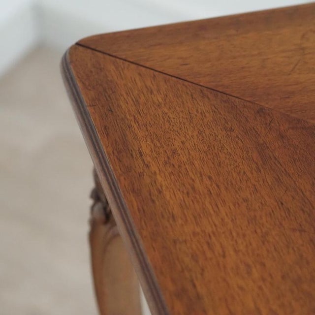 Antique Louis XV Oak Game Table, 1890 For Sale - Image 9 of 18